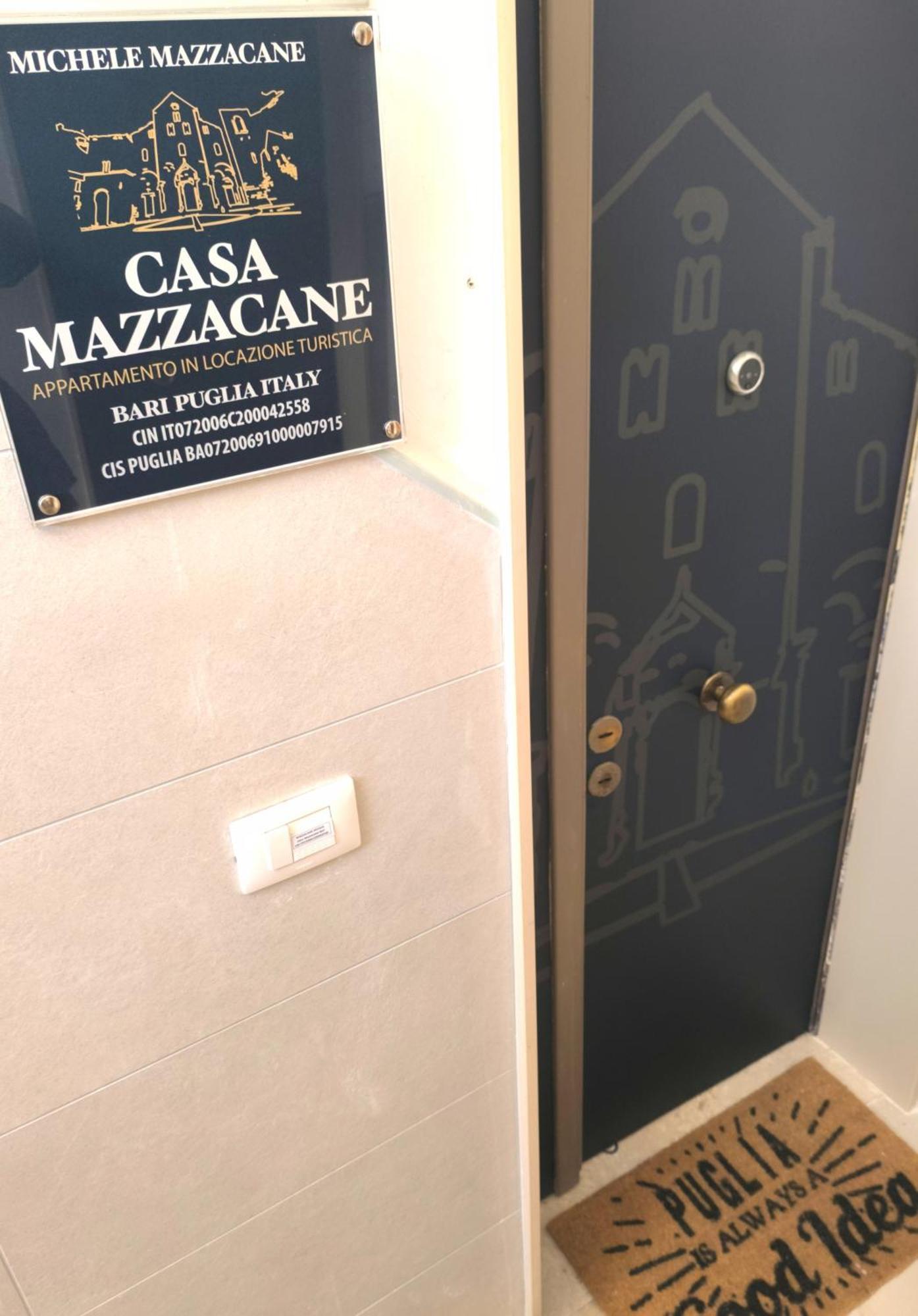 Casa Mazzacane Bari Appartamento Con 2 Camere Da Letto Екстер'єр фото